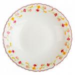 0001Т14/22-SK Тарелка кругл. суповая "Полевые цветы" d=21,5см (48)