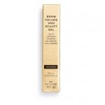 Гелевая тушь для бровей BROW VOLUME AND SCULPT GEL  Dark Brown