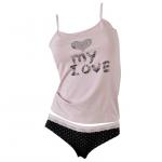 RP комплект CD714 COORDINATO CANOTTA / SLIP DONNA SINGOLO (6/24)