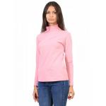 Водолазка  ЛВ0296 Женская без принта короткое горло розовый
