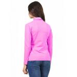 Водолазка ЛВ0295 Женская без принта длинное горло сиреневый