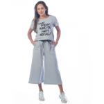 Костюм женский КЛК1389П3 What doesnt серый меланж