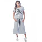 Костюм женский КЛК1389П3 What doesnt серый меланж