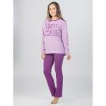 Костюм из кулирки New Moscow КК1369П2 фиолетовый