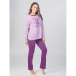 Костюм из кулирки New Moscow КК1369П2 фиолетовый