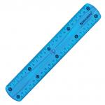 Набор чертежный средний гибкий BRAUBERG "FLEX" (линейка 20см, угольник, транспортир), ассорт,210679