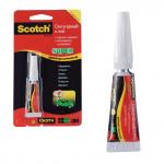 Клей моментальный SCOTCH "Секундный", 3 г, единичный блистер с европодвесом, SG-1