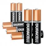 Батарейки КОМПЛЕКТ 12 шт, DURACELL Basic, AAA(LR03, 24А),алкалиновые,мизинчиковые,блистер,(ш/к 9254)