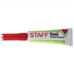 Клей моментальный (суперклей) STAFF, 3г, отрывная мультикарта, 604224