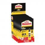 Клей моментальный Супер МОМЕНТ, 3 г, единичный блистер с европодвесом, 874565