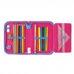 Пенал TIGER FAMILY с наполнением, 1 отд., отк.план., 23 предм., Heavenly Dreams, 20х14х4 см, 228886