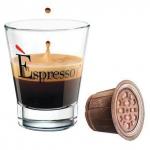 Капсулы для кофемашин NESPRESSO, Bio 100% Arabica, натуральный кофе, 10 шт*5 г, VERGNANO, ш/к 05549