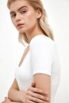 Блузка-боди жен. Bodik белый