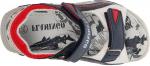 201S-DK-1820 син/бел Сандалии для мальчиков (27-32)/12