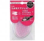 FUDO KAGAKU Гелевые противоскользящие подушечки для обуви под пятку, уменьшающие давление при ходьбе (светлые), 1/300