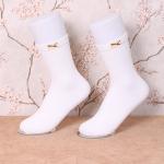 091 /4 Носки женские PM белый высокие