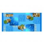 Полотенце вафельное банное 83381