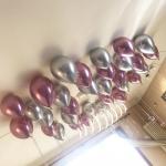 Набор воздушных шаров 14 шар цветной хром 5 шт.