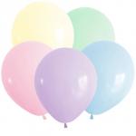 Набор воздушных шаров Весёлый праздник. Ассорти. Макарунс. Пастель 100 шт.