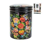 Банка для сыпучих продуктов "Романс" d=10 см. h=14,5 см. v=600мл. (подарочная упаковка)