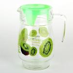 Кувшин 1,5 л YZ07-K киви. зелен. крыш