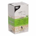 Зубочистки деревянные 66мм в индивидуальной упаковке 1000 шт. (12673)