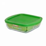 Блюдо квадратное с крышкой Cook&Store 20x17x5,5 см