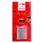 Свечи в торт 3штх10 шт. МАГИЧЕСКИЕ