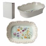 Блюдо сервировочное ЛЕСНАЯ ПОЛЯНА 29х22 см