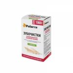 Зубочистки деревянные, в индивидуальной бумажной упаковке, С МЕНТОЛОМ, 1000 шт, PATERRA