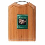 Доска разделочная прямоугольная с металлической ручкой 40х28х1,6 см