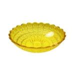 Блюдо "Афродита" (D=275мм)(желтый)(уп. 15)