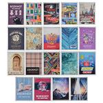 ClipStudio Блокнот А6, 40 листов, офсет, обложка картон, спираль, в клетку, 16 дизайнов