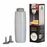 Бутылка-декоратор кондитерская с 3 насадками GHIDINI Massari collection