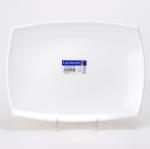 Блюдо прямоугольное КВАДРАТО 35 см белый