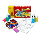 Краски по стеклу  ВИТРАЖ, 10 цв., 220г