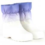 Дюна Сноубутсы, белый градиент/белый,