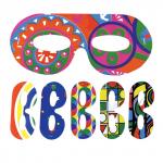 Набор масок АССОРТИ к празднику, 6 штук