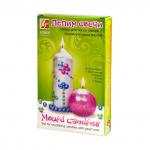 Набор ЛЕПИМ СВЕЧИ с перламутровым воском (5 цв воска+фитиль+ сте+ буклет)