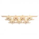 Вешалка Банные Штучки Трапеция 7 крючков 32246