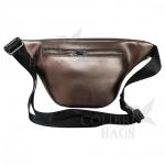 Женская кожаная поясная сумка Corsica. Бронза