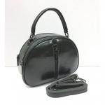 Женская кожаная сумка BIANKA MINI LIGHT. Темно-зеленый.