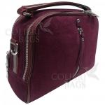 Женская кожаная сумка BIANKA ЗАМША. ЕЖЕВИЧНЫЙ.