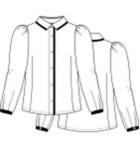 Блузка БЛ-18124-1