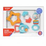 Набор погремушек HE0134  4 штуки в/к