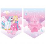 Гирлянда-вымпел Принцесса мия и единорог 240 см 705016