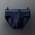 100043 Трусы из бамбука, цв.синий