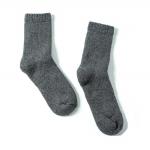 400077 Носки муж.махровые шерстяные, серые