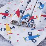 Набор детских пеленок поплин 4 шт 73/120 2014