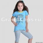 Пижама для девочек, короткий рукав, Taro